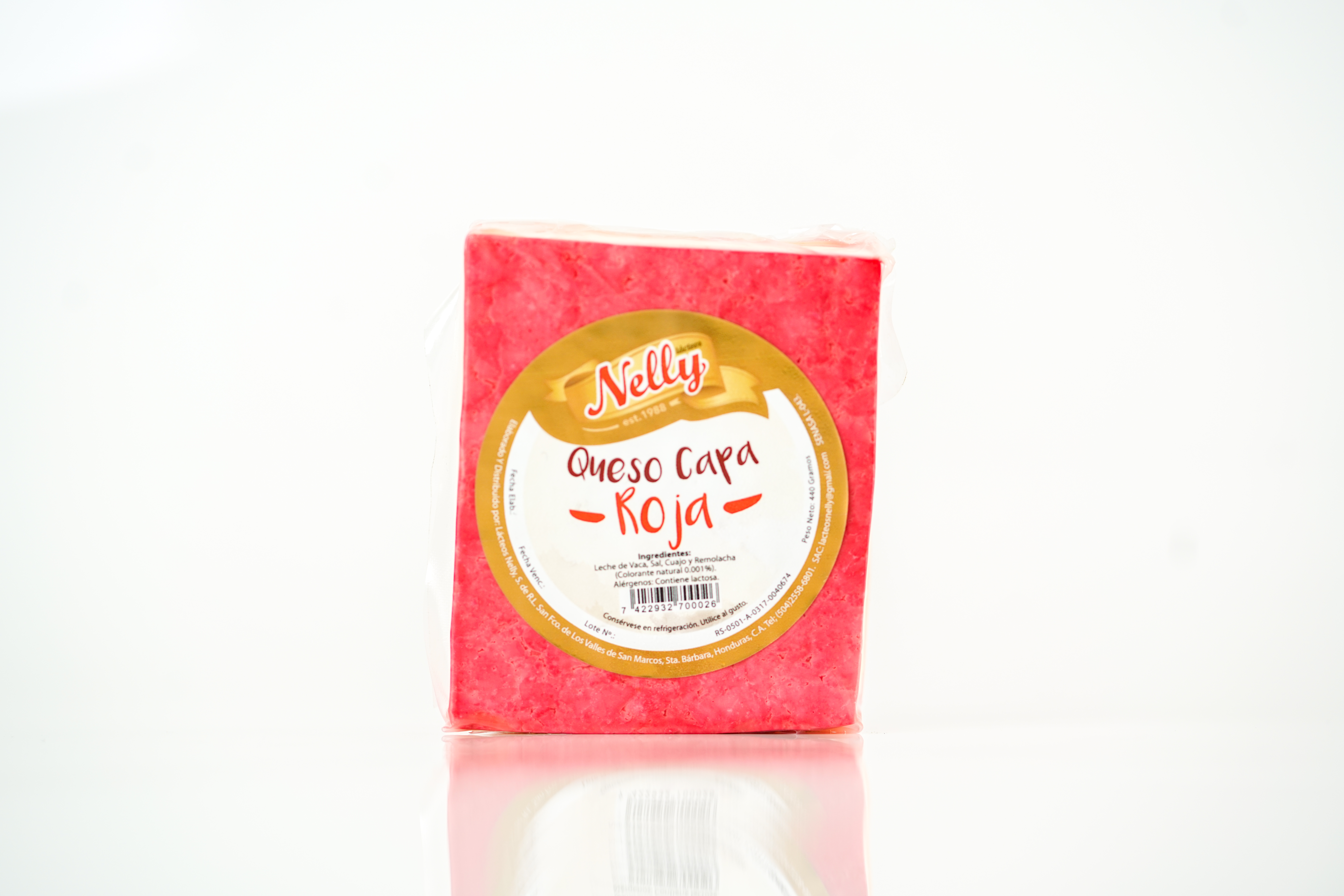 Queso Capa Roja Nelly Unidad