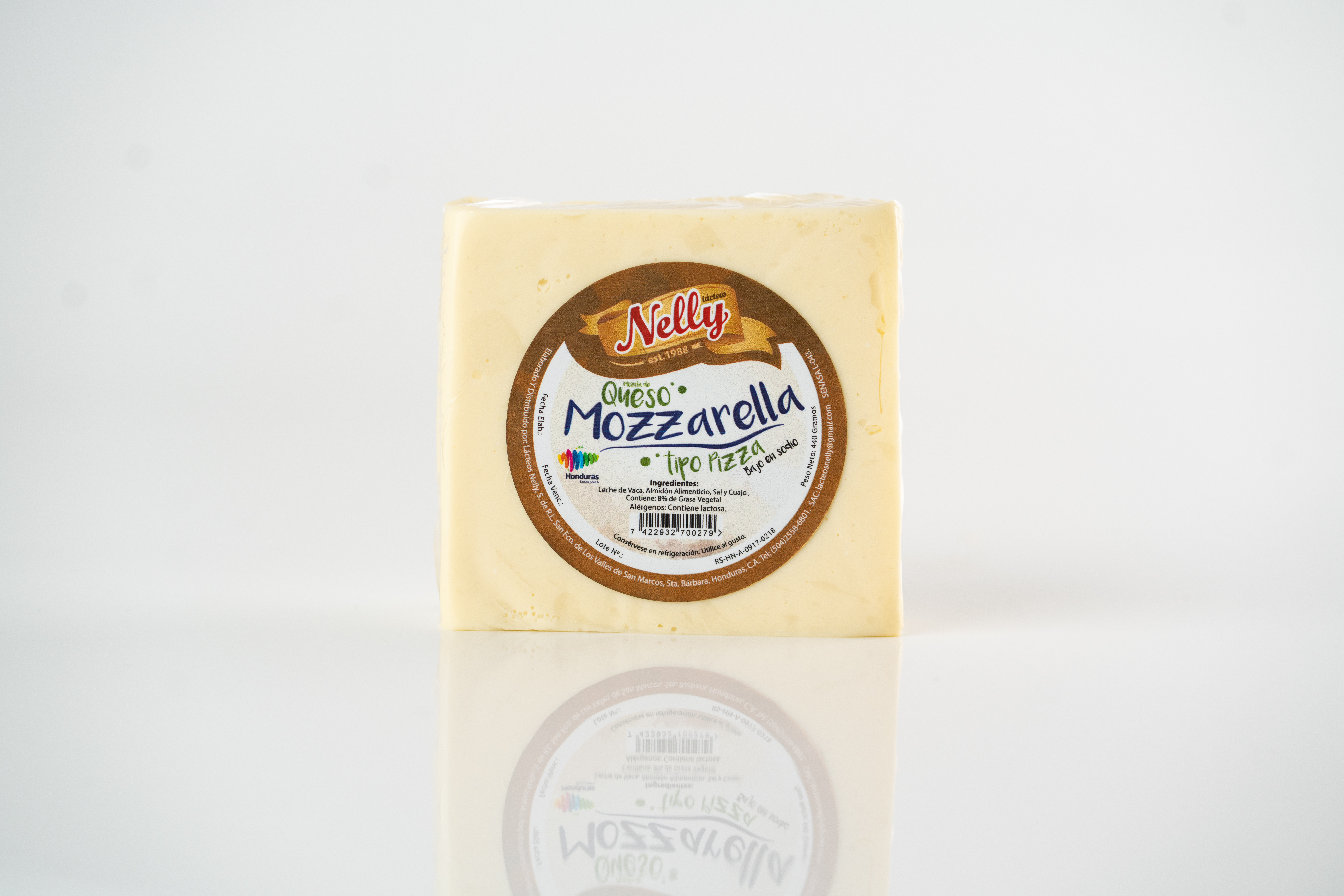 Queso Mozzarella Tipo Pizza Unidad Rebanado